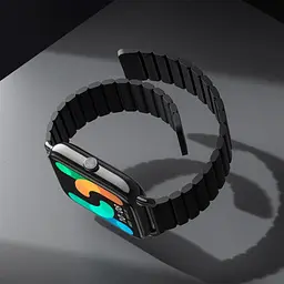Смарт-годинник Xiaomi Haylou RS4 Plus LS11 Black GL (magnetic strap) - мініатюра 2