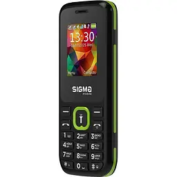 Мобільний телефон Sigma mobile X-style 171 MINI Black/Green UA-UCRF (4827798813720) [160994] - мініатюра 4