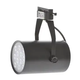 Світильник трековий поворотний LED 422/12W WW BK Brille 32-448 - мініатюра 3