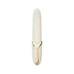 Вібратор Zalo - EVE Ivory White, вібрація + ротація, імітація язичка, підігрів до 39 °C - мініатюра 4