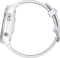 Смарт-годинник Garmin Forerunner 965 Titanium Bezel w. Whiteston Case and Whiteston/Powder Gray S. Band (010-02809-01) - мініатюра 4
