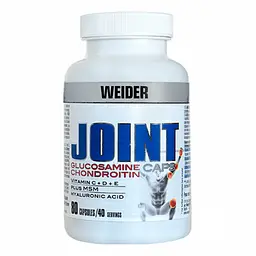 Глюкозамін Weider (Glucosamine Chondroitin plus MSM) для суглобів і шкіри 80 капсул