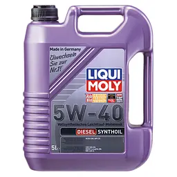 Синтетична моторна олива - Diesel Synthoil SAE 5W-40 5л. (1341) - мініатюра 2