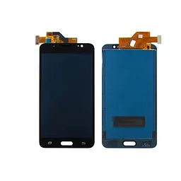 Дисплей для Samsung J510 Galaxy J5 2016 з чорним тачскрином із регульованою підсвіткою