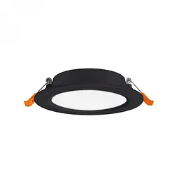 Вбудований світильник Videx LED Back круглий 6W 5000K Black (VL-DLBR-065B) - мініатюра 2