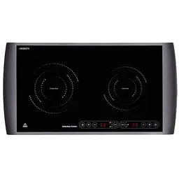 Настільна плита Ardesto ICS-B217, чорний, 2900W (1600W+1300W), індукційна, сенсорне керування, 2 конфорки, загартоване скло,