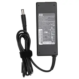 Блок живлення для ноутбука 1stCharger HP 90W(18.5V/4.9A) 7.4x5.0 + кабель живлення