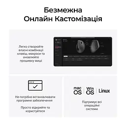 Миша бездротова Keychron M5 WL Black (M5-A23) - мініатюра 8