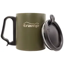 Чашка туристична Tramp з поїлкою і защіпкою 350 мл Olive (UTRC-020-olive) - мініатюра 2