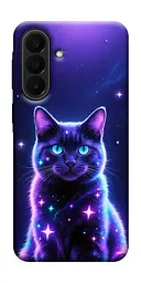 TPU чохол Demsky Galaxy purple cat для Samsung Galaxy A27
