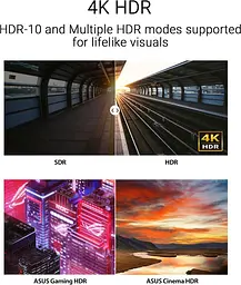 Монітор Asus 27" VY27UQ 2xHDMI DP MM IPS 3840x2160 sRGB 99% AdaptiveSync HDR10 teh0014153 - мініатюра 4