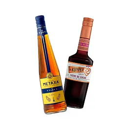 Коктейль Brandy Alexander (набір інгредієнтів) х16 на основі бренді Metaxa - мініатюра 2