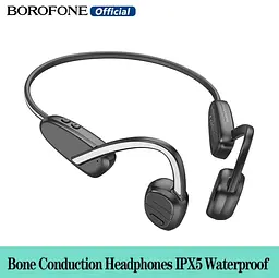 Навушники бездротові накладні Borofone BE62 сірі - мініатюра 2