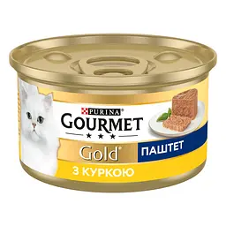 Вологий корм для котів Gourmet Паштет з куркою 85 г - мініатюра 2