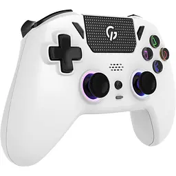 Геймпад GamePro GPS20W 2.4G/BT 5.1/USB бездротовий Switch/PC/PS/iOS/Android RGB White (GPS20W) - мініатюра 2