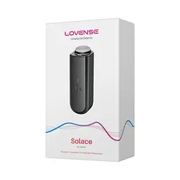 Мастурбатор Lovense Solace, 29.4 см (чорний) - мініатюра 8