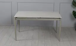 Стіл Хіт розкладний 1400/2000x800x750 бежевий - мініатюра 2