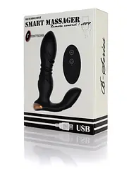 Стимулятор простати B - Series Magic Smart Massager App, 9 см (чорний) - мініатюра 8