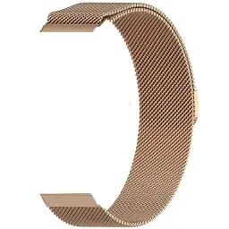 Ремінець BeCover Milanese Style для Amazfit Stratos (22mm)/Stratos 2/2S/3/Amazfit GTR 2/Amazfit GTR 47mm/Amazfit GTR Lite 47mm/Amazfit Nexo/Amazfit Pace/Amazfit GTR 3 Pro Brown (707728) - мініатюра 3