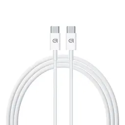 Кабель ArmorStandart ABMM093 USB-C to USB-C Cable 1m white (ARM63471)