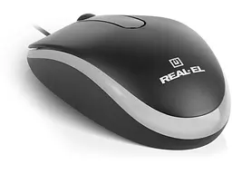 Миша REAL-EL RM-215 Black (EL123200037) - мініатюра 3