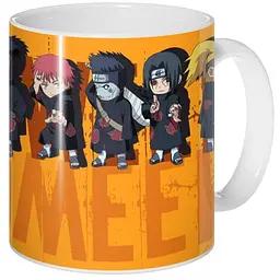 Кухоль GeekLand Наруто Naruto напис NA.02.060 330 мл білий - мініатюра 3