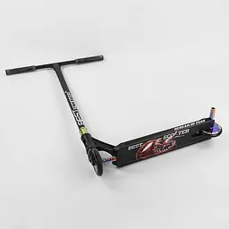 Самокат трюковий Best Scooter 69х12.5х93 см Чорний 000231438 - мініатюра 6