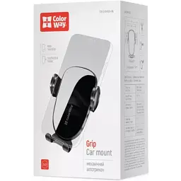 Універсальний автотримач ColorWay Grip Holder Black (CW-CHMH20-BK) - мініатюра 5