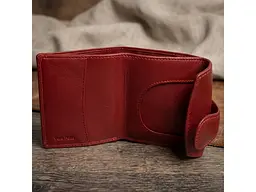 Жіноче портмоне натуральна шкіра Cortina 5037 rosso Червоне 9,5x10 см TONY PEROTTI acs0032526 - мініатюра 2