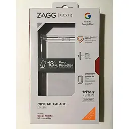 Протиударний чохол Gear4 Crystal Palace для Google Pixel 6a (6.1") Clear (702009571) - мініатюра 3