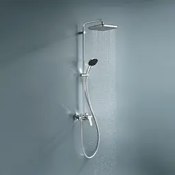 Душова система Grohe QuickFix Vitalio Comfort System 250 26985001, Хром - мініатюра 9