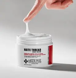 Підтягуючий крем для шиї з пептидним комплексом Naite Thread Neck Cream Medi-Peel 100 мл - мініатюра 2