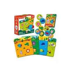 Настільна гра Vladi Toys Лото Вивчаємо тварин (VT2910-01) - мініатюра 2