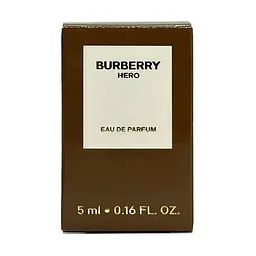 Оригінал Мініатюра Burberry Hero Parfum 5 мл Парфуми - мініатюра 2
