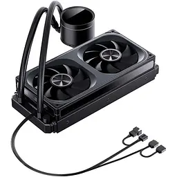 СВО Jonsbo TH-240 Black (Intel LGA 1200/115X/17XX/1851; AMD AM4/AM5) (TH-240 Black) - мініатюра 5