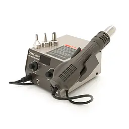 Паяльна станція BAKKU BK-600D+ цифрова індикація, фен, паяльник - мініатюра 4
