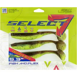 Силікон Select Boozer SE 5.3" 242 (3 шт/уп) - мініатюра 2