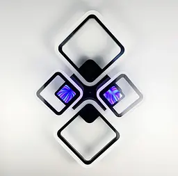 LED світильник із 3D підвісткою Line.F Колір корпусу Чорний - мініатюра 4