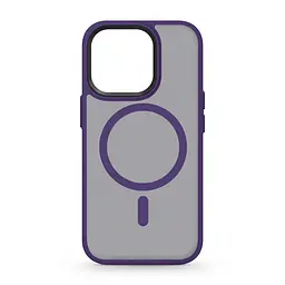 Чехол для Apple iPhone 13 Pro, Uniq MagCase, фиолетовый, противоударный, панель-накладка с MagSafe, ударопрочный TPU+PC, с магнитом MagSafe, поддержка полноценной беспроводной зарядки, ArmorStandart (ARM75316)