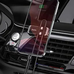 Тримач Hoco CA77 Carry winder magnetic car holder з органайзером кабелю - мініатюра 5