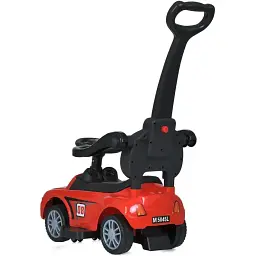 Дитяча каталка-толокар Bambi Racer M 5045L-3 з батьківською ручкою червоний - мініатюра 5