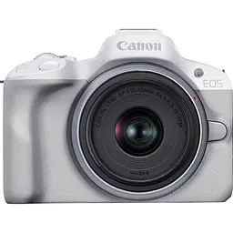 Бездзеркальний фотоапарат Canon EOS R50 Kit RF-S 18-45mm f4.5-6.3 IS STM White (5812C013) [88977]