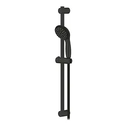 Термостат для ванни Grohe QuickFix Start Black + Душовий гарнітур Vitalio Start 100 UA303907T1, Чорний матовий - мініатюра 5