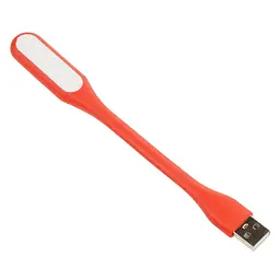 USB лампа для ноутбука, міні, червоний - мініатюра 2