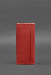 Шкіряне портмоне-купюрник 11.0 червоне - мініатюра 6