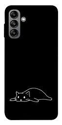TPU чохол Demsky Lazy cat для Samsung Galaxy A04s