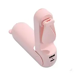 Вентилятор Jisulife F8X Pink - мініатюра 2