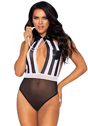 Костюм рефері Leg Avenue Roleplay Bedroom Referee, one size, зі свистком