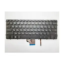 Клавіатура ноутбука Dell XPS 15-9530, Precision M3800 чорна, підсв. (A46090)