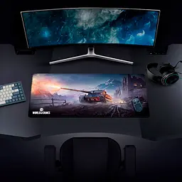 Килимок для миші WORLD OF TANKS Super Conqueror, XL 42x90 см - мініатюра 2